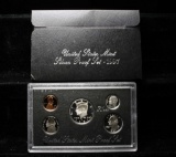 1997 United States Mint Silver Proof Set 'Black Box'