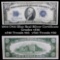1934 C$10 Blue Seal Silver Certificate  Grades vf++