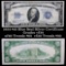 1934 $10 Blue Seal Silver Certificate  Grades vf++