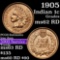 1905 Indian Cent 1c Grades Select Unc RD