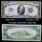 1934 $10 Blue Seal Silver Certificate  Grades vf++