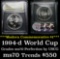 1994-d World Cup Modern Commem Dollar $1 Graded ms70, Perfection by USCG