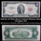 1953A $2 Red Seal United States Note Grades f+