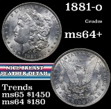 1881-o Morgan Dollar $1 Grades Choice+ Unc (fc)