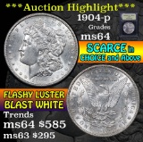 ***Auction Highlight*** 1904-p Morgan Dollar $1 Graded Choice Unc by USCG (fc)