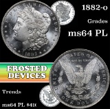 1882-o Morgan Dollar $1 Grades Choice Unc PL (fc)