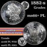 1882-s Morgan Dollar $1 Grades GEM+ PL (fc)