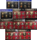 Complete 1970's Decade United States Mint Sets