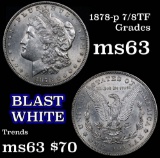 1887-p Morgan Dollar $1 Grades Select Unc (fc)