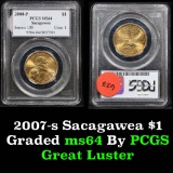 PCGS 2000-p Sacagawea Golden Dollar $1 Graded ms64 by PCGS