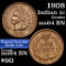 1908 Indian Cent 1c Grades Choice Unc BN