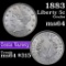 1883 Cents Liberty Nickel 5c Grades Choice Unc (fc)