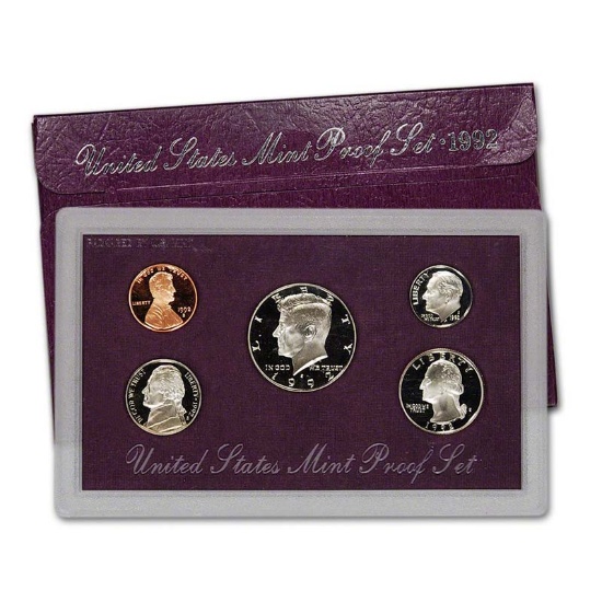 1992  United States Mint Proof Set