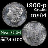 1900-p Morgan Dollar $1 Grades Choice Unc