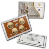 2013 United States Mint Presidential Dollar Proof Set - 4 pc set