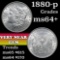 1880-p Morgan Dollar $1 Grades Choice+ Unc