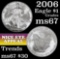 2006 Silver Eagle Dollar $1 Grades ms69