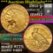1911-p Gold Indian Quarter Eagle $2 1/2 Graded Select Unc by USCG