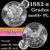 1882-s Morgan Dollar $1 Grades Choice Unc+ PL