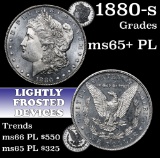 1880-s Morgan Dollar $1 Grades GEM+ PL