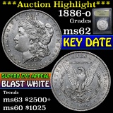 ***Auction Highlight*** 1886-o Morgan Dollar $1 Graded Select Unc by USCG (fc)