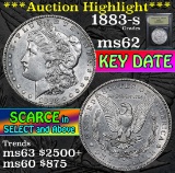 ***Auction Highlight*** 1883-s Morgan Dollar $1 Graded Select Unc by USCG (fc)