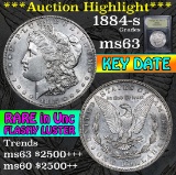 ***Auction Highlight*** 1884-s Morgan Dollar $1 Graded Select Unc by USCG (fc)