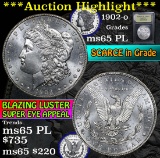 ***Auction Highlight*** 1902-o Morgan Dollar $1 Graded GEM Unc PL by USCG (fc)