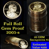 2005-s Sacagawea Golden Dollar $1 Proof Roll