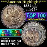 ***Auction Highlight*** 1882-o/s Top 100 Morgan Dollar $1 Graded Select+ Unc by USCG (fc)