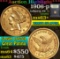 ***Auction Highlight*** 1906-p . . Gold Liberty Quarter Eagle $2 1/2 Graded Select+ Unc By USCG (fc)