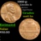 1960-p Mint Error Clipped Planchet Lincoln Cent 1c Grades Select Unc BN