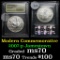 2007-p Jamestown Uncirculated  Modern Commem Dollar $1 Graded ms70, Perfection by USCG
