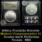 2006-p Franklin Scientist Unc Modern Commem Dollar $1 Graded ms70, Perfection by USCG
