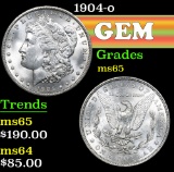 1904-o . . Morgan Dollar $1 Grades GEM Unc