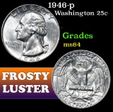 1946-p . . Washington Quarter 25c Grades Choice Unc