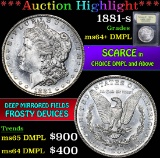 1881-s . . Morgan Dollar $1 Grades Choice Unc+ DMPL