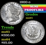 1900-o . Semi PL Morgan Dollar $1 Grades GEM Unc
