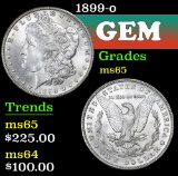 1899-o . . Morgan Dollar $1 Grades GEM Unc