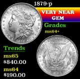 1879-p . . Morgan Dollar $1 Grades Choice+ Unc