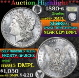 1880-s . . Morgan Dollar $1 Grades Choice Unc+ DMPL