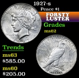 1927-s . . Peace Dollar $1 Grades Select Unc