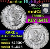 1886-o . . Morgan Dollar $1 Grades Select Unc
