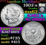 1902-s . . Morgan Dollar $1 Grades Select Unc