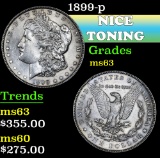 1899-p . . Morgan Dollar $1 Grades Select Unc