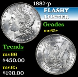 1887-p . . Morgan Dollar $1 Grades GEM+ Unc