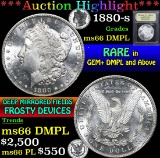 1880-s . . Morgan Dollar $1 Grades GEM+ UNC DMPL