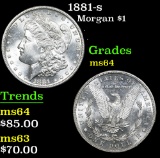 1881-s . . Morgan Dollar $1 Grades Choice Unc
