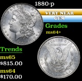 1880-p . . Morgan Dollar $1 Grades Choice+ Unc