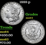1889-p . . Morgan Dollar $1 Grades Choice Unc